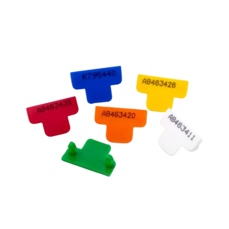 Jong Europe T-lock zegel bedrukt genummerd